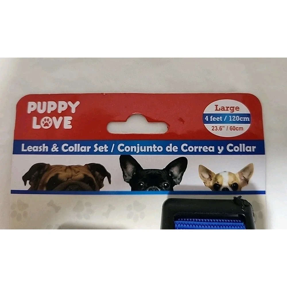 NWT PUPPY LOVE Dog Collar Large 23.6